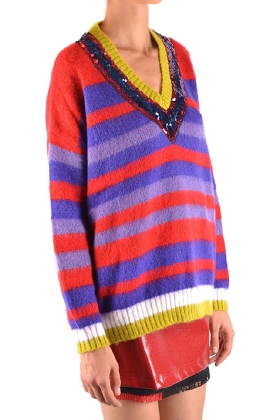Shop Pinko Women's Multicolor Acrylic Sweater