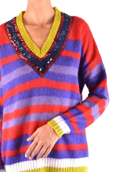 Shop Pinko Women's Multicolor Acrylic Sweater