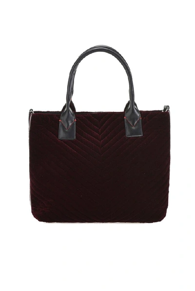 Shop Pinko Women's Burgundy Polyester Handbag