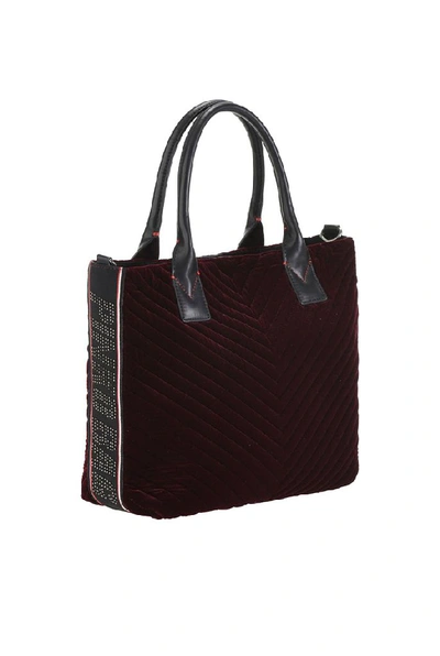 Shop Pinko Women's Burgundy Polyester Handbag