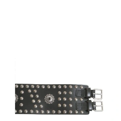 Shop Alexander Mcqueen Black Belt