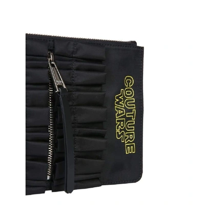 Shop Moschino Women's Black Polyester Pouch