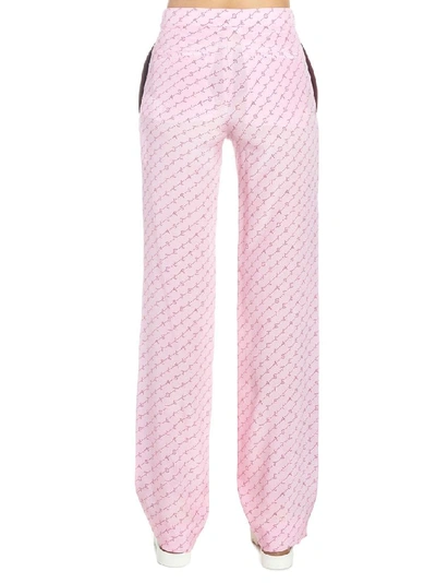 Shop Stella Mccartney Women's Pink Silk Pants