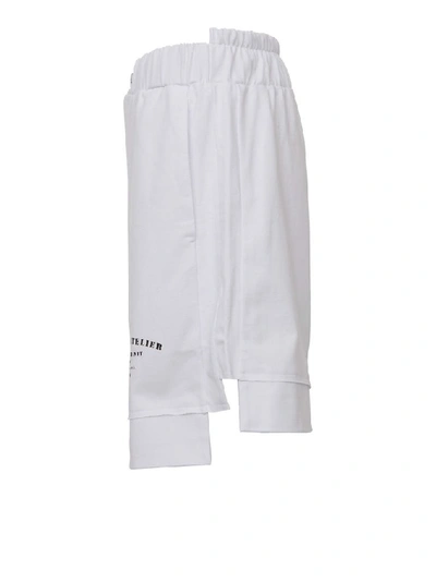 Shop Ih Nom Uh Nit Men's White Cotton Shorts