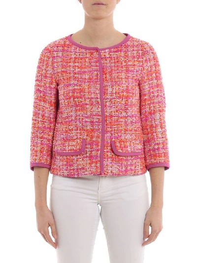 Shop Herno Women's Pink Cotton Jacket