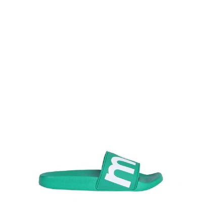 Shop Isabel Marant Étoile Women's Green Pvc Sandals