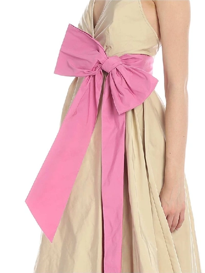Shop N°21 Women's Beige Polyester Dress