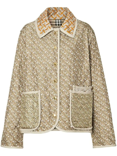 Shop Burberry Women's Multicolor Silk Outerwear Jacket