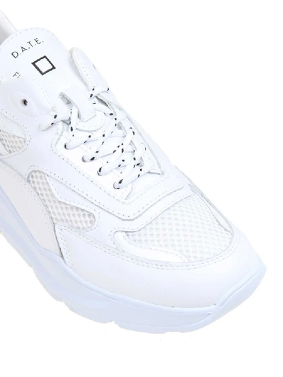 Shop Date D.a.t.e. Women's White Leather Sneakers