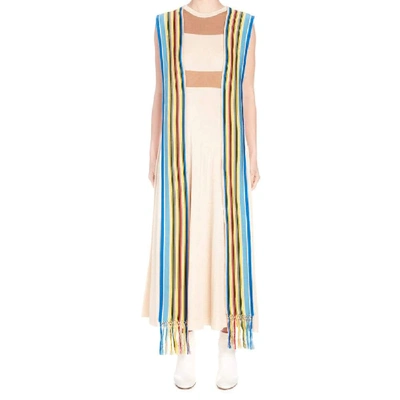 Shop Loewe Women's Multicolor Silk Dress
