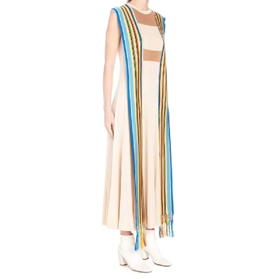 Shop Loewe Women's Multicolor Silk Dress