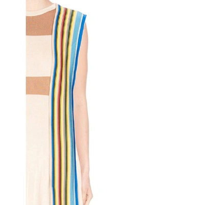 Shop Loewe Women's Multicolor Silk Dress