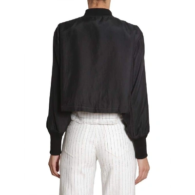 Shop Alexander Wang Women's Black Polyester Jacket