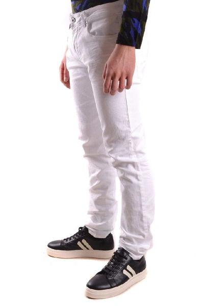 Shop Diesel Black Gold Men's White Cotton Jeans