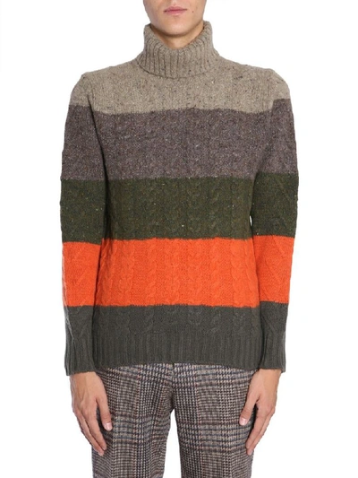 Shop Etro Men's Multicolor Wool Sweater