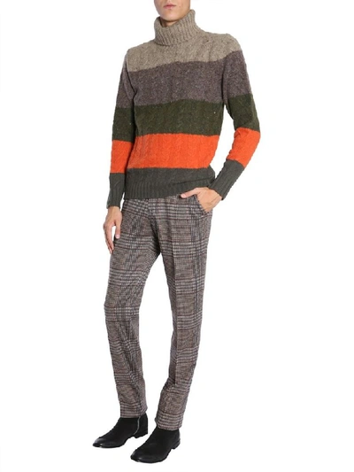 Shop Etro Men's Multicolor Wool Sweater