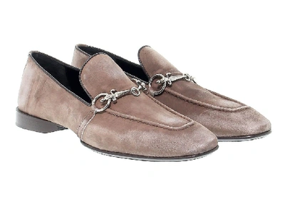 Shop Cesare Paciotti Men's Brown Leather Loafers