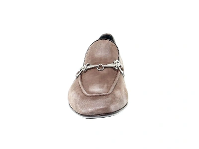 Shop Cesare Paciotti Men's Brown Leather Loafers