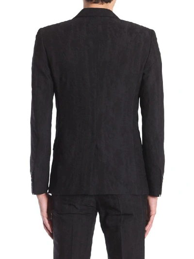 Shop Givenchy Men's Black Cotton Blazer