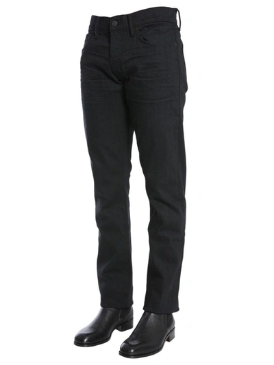 Shop Tom Ford Men's Black Cotton Jeans