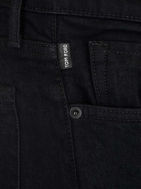 Tom Ford Black Cotton Pants | ModeSens