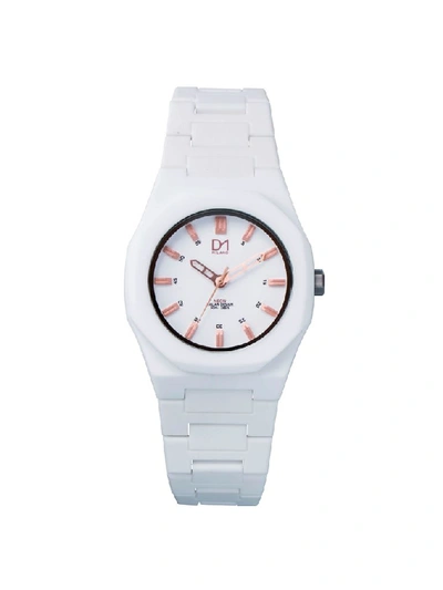 Shop D1 Milano Men's White Pvc Watch