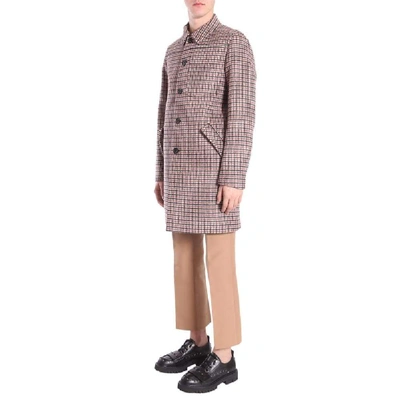 Shop N°21 Men's Multicolor Wool Coat