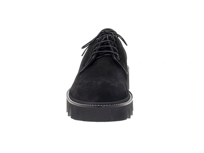 Shop Cesare Paciotti Men's Black Suede Lace-up Shoes