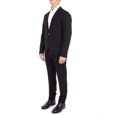 Shop Dsquared2 Men's Black Wool Suit