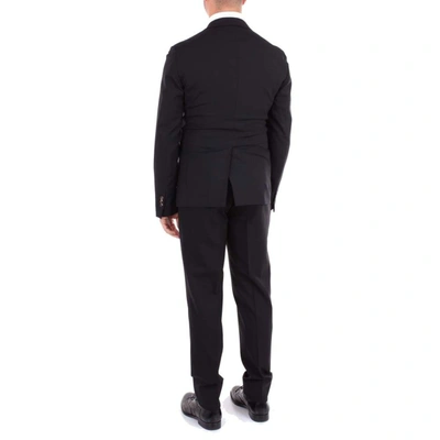 Shop Dsquared2 Men's Black Wool Suit