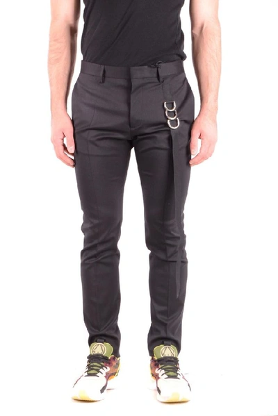 Shop Dsquared2 Men's Black Wool Pants