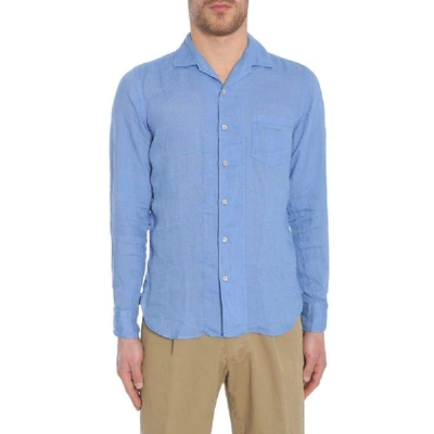 Shop The Gigi Men's Light Blue Linen Shirt