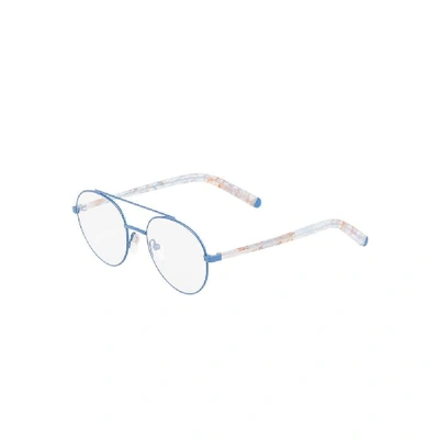 Shop Super By Retrofuture Men's Blue Metal Sunglasses