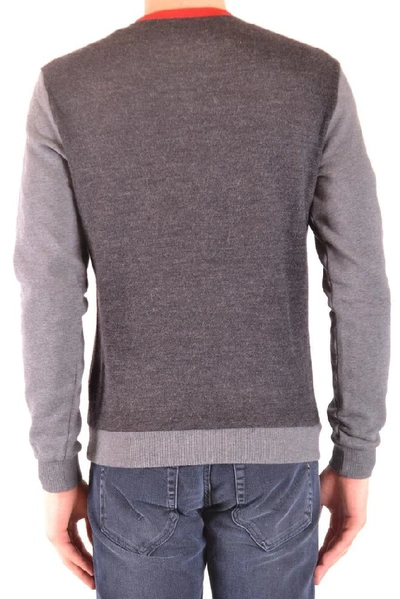 Shop Dondup Men's Grey Wool Sweatshirt