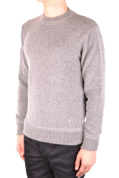 Shop Dondup Men's Grey Wool Sweater