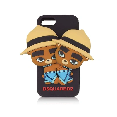 Shop Dsquared2 Men's Black Rubber Cover