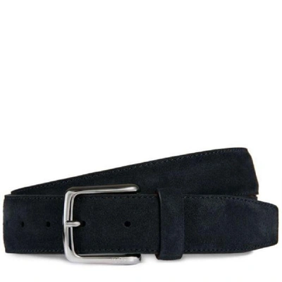 Shop Tod's Men's Blue Leather Belt