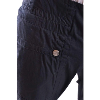 Shop Dirk Bikkembergs Men's Blue Cotton Pants
