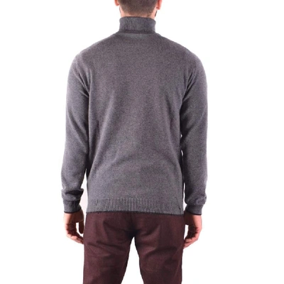 Shop Jacob Cohen Men's Grey Cashmere Sweater