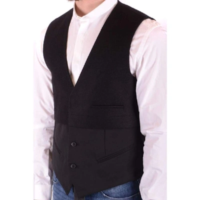 Shop Antony Morato Men's Black Polyester Vest