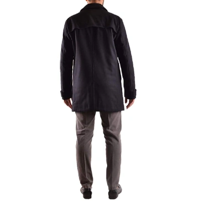 Shop Allegri Men's Black Wool Coat