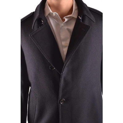 Shop Allegri Men's Black Wool Coat