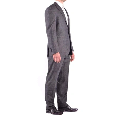 Shop Canali Men's Grey Wool Suit