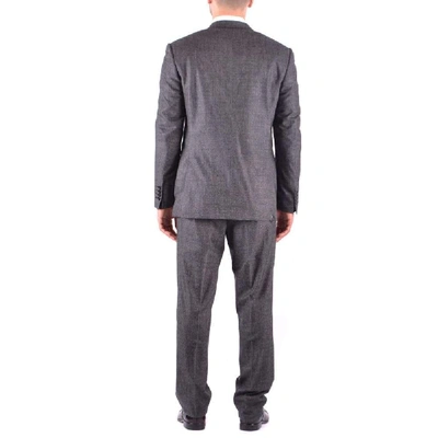 Shop Canali Men's Grey Wool Suit