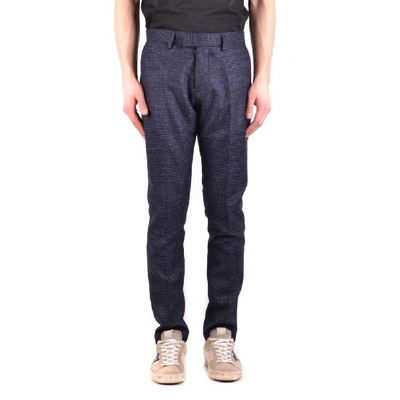 Shop Antony Morato Men's Blue Polyester Pants