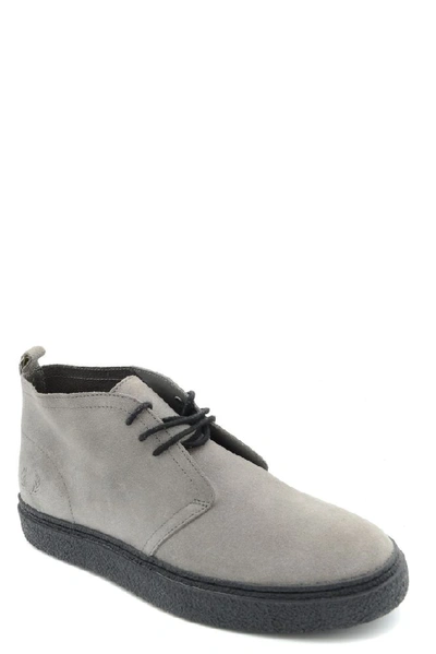 Shop Fred Perry Men's Grey Suede Ankle Boots