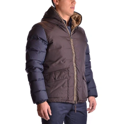 Shop Duvetica Men's Blue Polyamide Outerwear Jacket