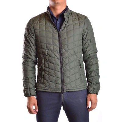 Shop Duvetica Men's Green Polyamide Outerwear Jacket
