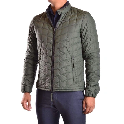 Shop Duvetica Men's Green Polyamide Outerwear Jacket