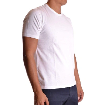 Shop Yohji Yamamoto Men's White Cotton T-shirt